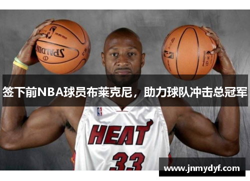 签下前NBA球员布莱克尼，助力球队冲击总冠军